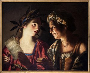 Two Singers by Rutilio Manetti