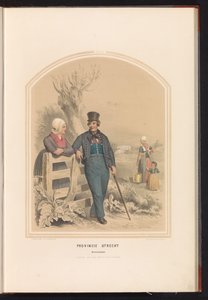 Costume of Bunschoten in Utrecht, 1857 by Ruurt de Vries