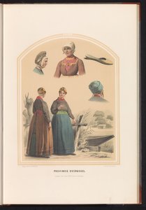 Costume of Overijssel, 1857 by Ruurt de Vries