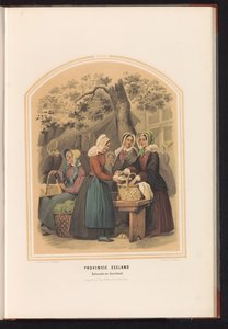 Costume of Schouwen and Duiveland in Zeeland, 1857 by Ruurt de Vries