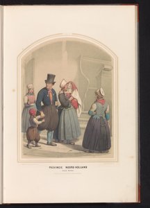 Costume of Island Marken in North Holland, 1857 by Ruurt de Vries