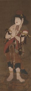 Attendant of Fudo Myoo, 14th century by Ryushu Shutaku