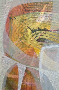 Abstract Golden Eye by SAN STARLING