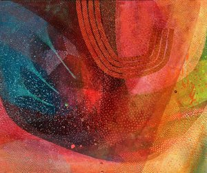Vibrant Abstract Flow by SAN STARLING