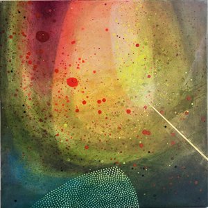 Vibrant Cosmic Swirl by SAN STARLING