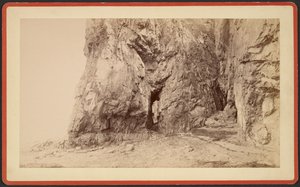 Split Rock from the North, Mt. Desert by S.R. Stoddard