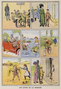 The Days of the Week by S.T. (after) Dadd