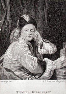 Thomas Killigrew (1612-83), engraved by J.J. Van den Bergh