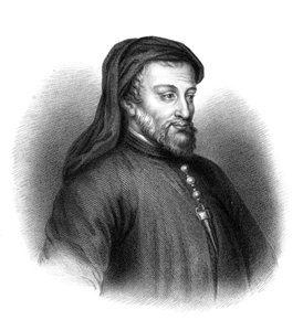 Geoffrey Chaucer, 14th century English author, poet, philosopher, bureaucrat, and diplomat
