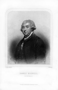 James Boswell, 9th Laird of Auchinleck, Scottish lawyer, diarist, and author by S. Freeman