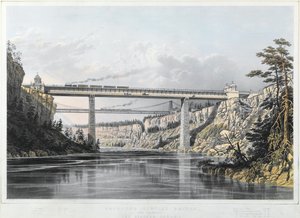Grand Trunk Railway of Canada: Victoria Bridge by S. Russell