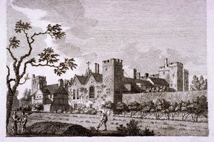 Garden at Lambeth Palace, London