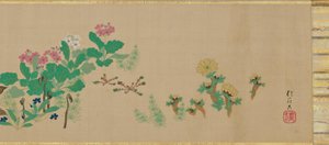 Flowers and Birds of the Four Seasons by Sakai Hoitsu