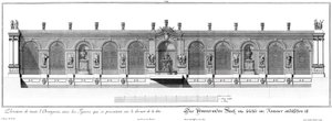Elevation of the Orangery in Summer Condition by Salomon Kleiner