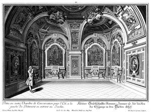 Small Drawing Room in the West Wing by Salomon Kleiner