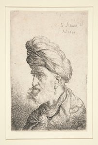 Bust of Man with Turban