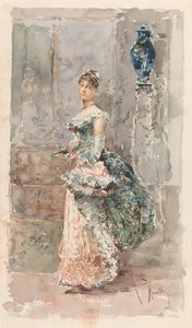Lady in Formal Dress