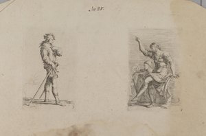 Man with Arm at Chest Level (Figurine Series)