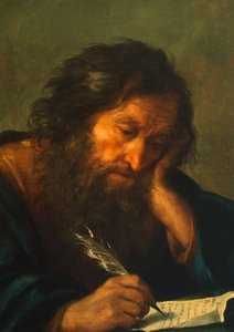 An Evangelist by Salvator Rosa
