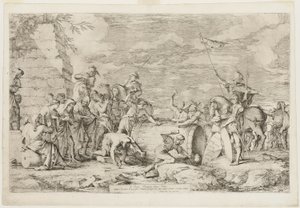 Death of Atilius Regulus by Salvator Rosa
