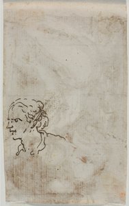 Figure Studies (verso) by Salvator Rosa