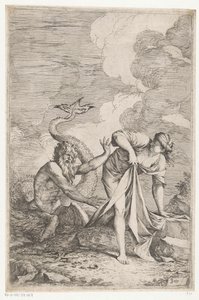 Scylla Fleeing from Glaucus by Salvator Rosa