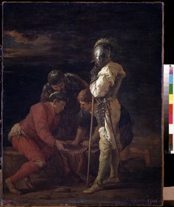 Soldiers playing dice