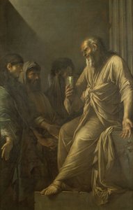 The Death of Socrates by Salvator Rosa