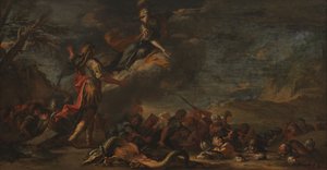 The Founding of Thebes by Salvator Rosa