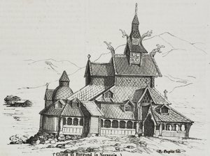 Borgund Stave Church, Norway