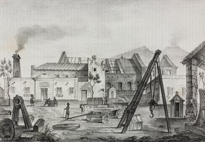 Royal Mechanical Factory in Pietrarsa, Campania, Italy