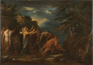 Pythagoras Emerging from the Underworld by Salvatore Rosa