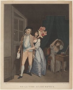 It was Pulled Today by Salvatore Tresca after Louis Léopold Boilly