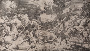 The Conversion of Saint Paul, 1545 by Salviati