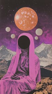 Cosmic Desert Meditation by Samantha Hearn