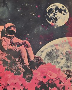 Dreamy Space Flowers