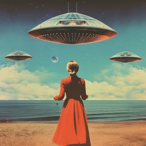Mysterious Beach UFOs by Samantha Hearn