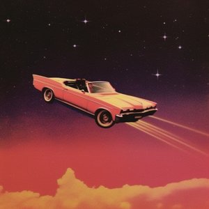 Pink Car Cosmic Journey