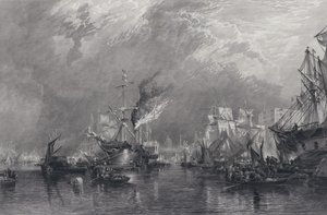 The Port of London by Samuel (after) Bough