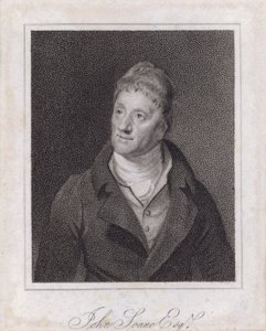 Sir John Soane, English architect and collector by Samuel (after) Drummond