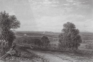 Australia: On the Plenty, Near Melbourne by Samuel (after) Prout