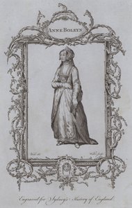 Anne Boleyn by Samuel (after) Wale