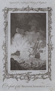 Defeat of the Spanish Armada in 1588