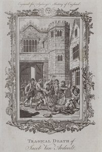 Tragical Death of Jacob Van Ardevelt by Samuel (after) Wale