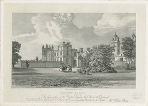 Drayton Bassett - "Drayton Manor" (lithograph)