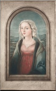 Madonna, 19th-20th Century by Samuel Arlent Edwards