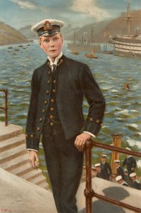 Edward, Prince of Wales as Naval Cadet