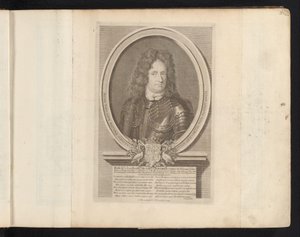 Portrait of Erik Jönssen Dahlberg (Suecia Antiqua et Hodierna) by Samuel Blesendorf