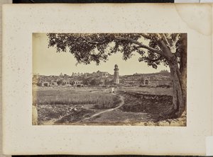 Futtypore Sikri; General View of the Ruins (West Side), from the Foot of the Hill