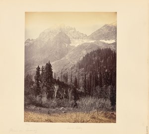 Glaciers near Sonamurg by Samuel Bourne
